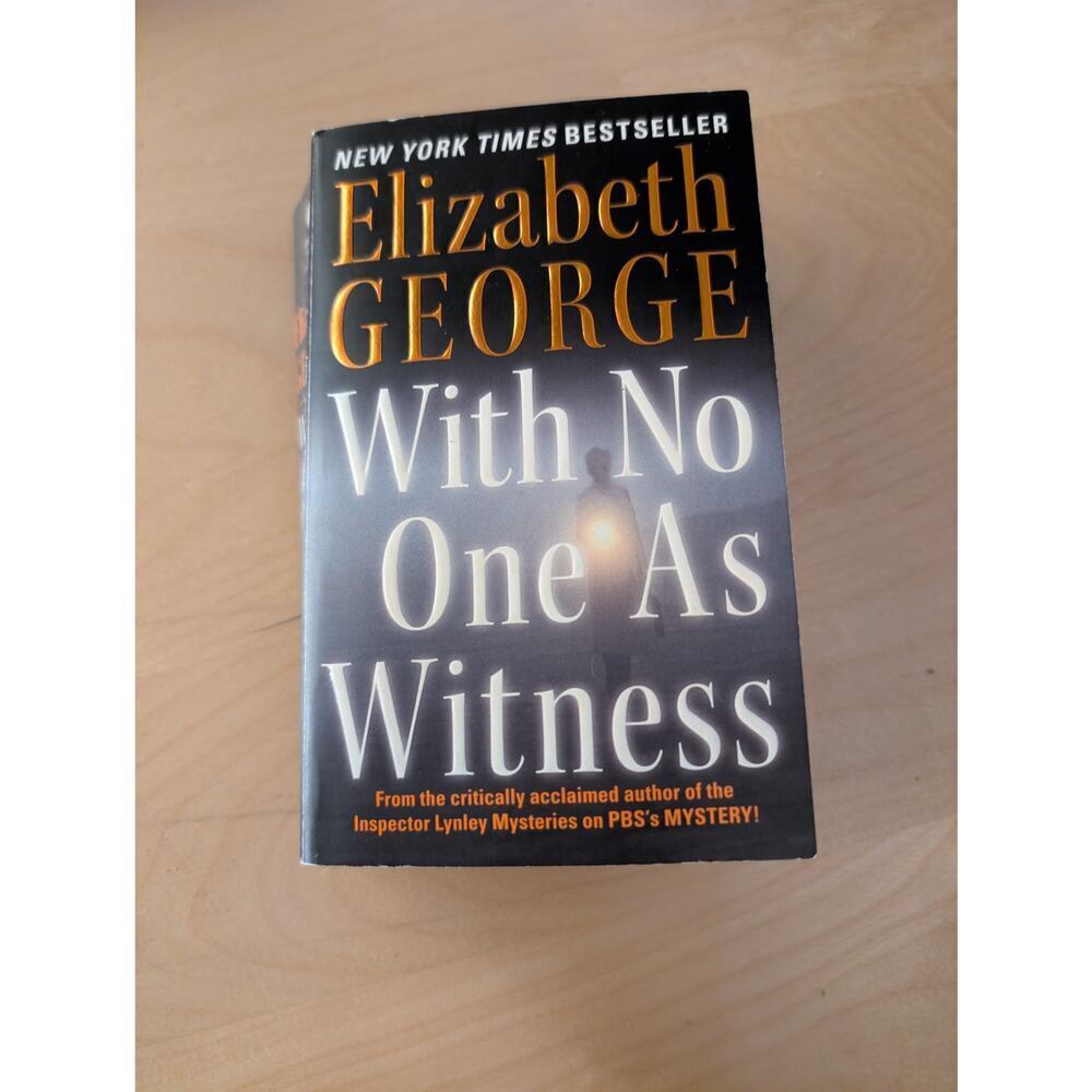 ❄️With No One As Witness by Elizabeth George